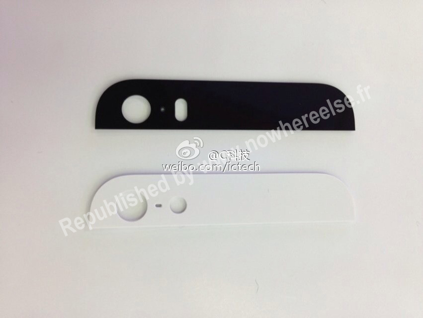iPhone 5S glass wedge (dual-LED flash, NowhereElse 002)