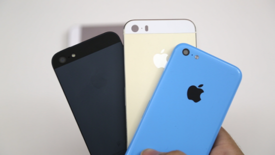 iPhone 5S vs 5C casing video