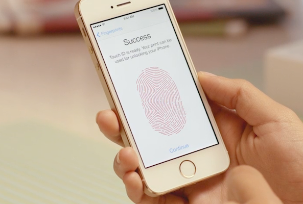 Touch ID success