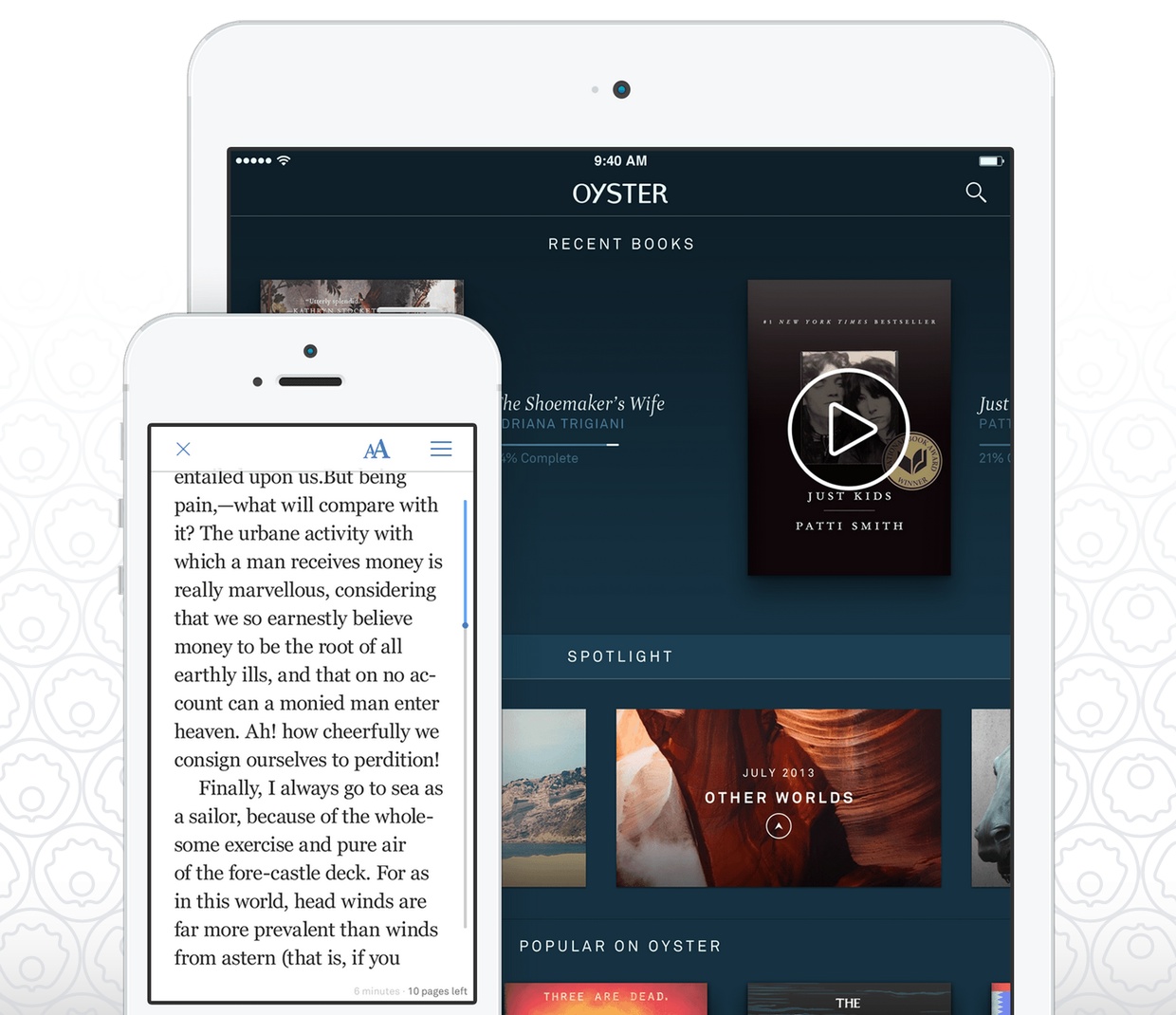 Oyster 1.0 for iOS (teaser 002)
