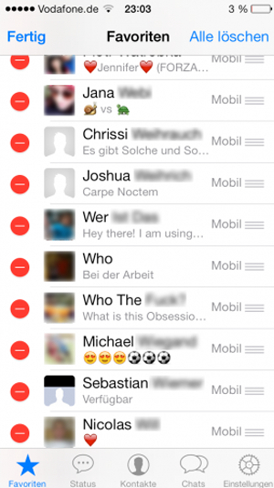 WhatsApp iOS 7 redesign (screenshot 006)