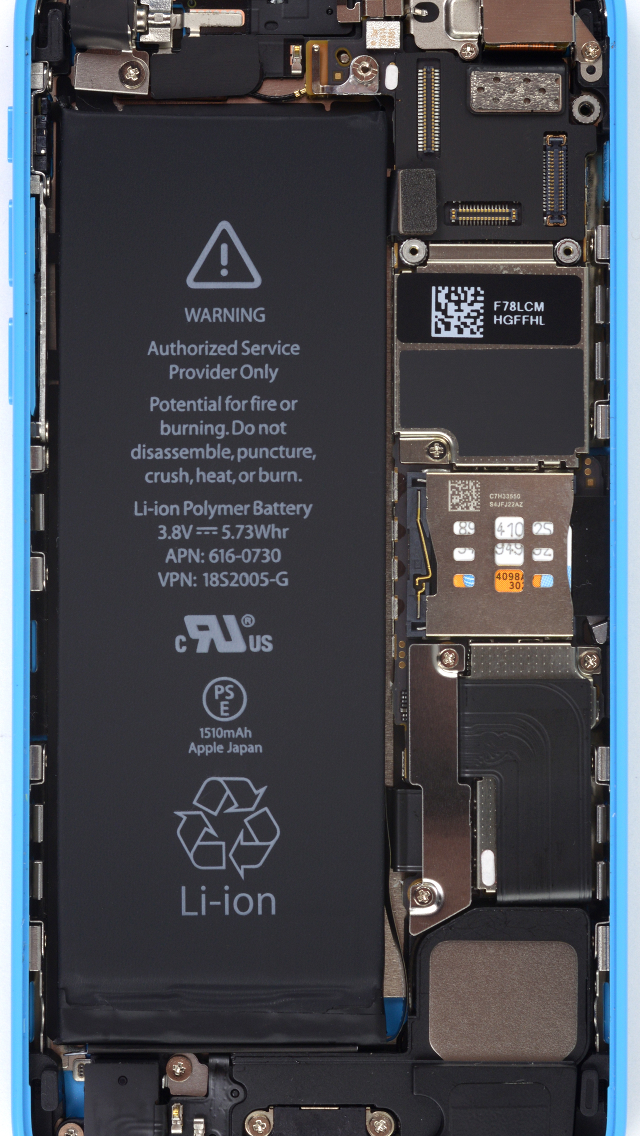 iFixit's internals-exposing wallpapers for the iPhone 5s/5c