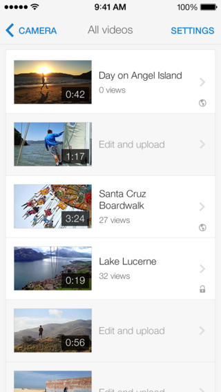 YouTube Capture 2.0 for iOS (iPhone screenshot 001)