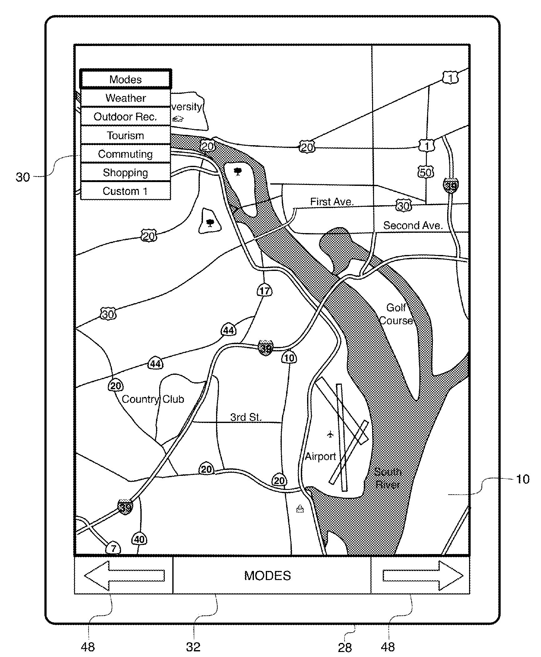 Apple Maps layers (patent 002)