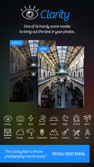 Camera 5 for iOS (iPhone screenshot 001)