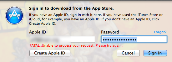 "Fatal" Apple ID error preventing purchases from iTunes and the App ...