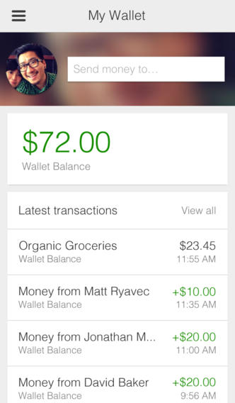 Google Wallet 2.0 for iOS (iPhone sccreenshot 002)