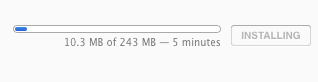 OSX 10.9.1 beta download size MAS