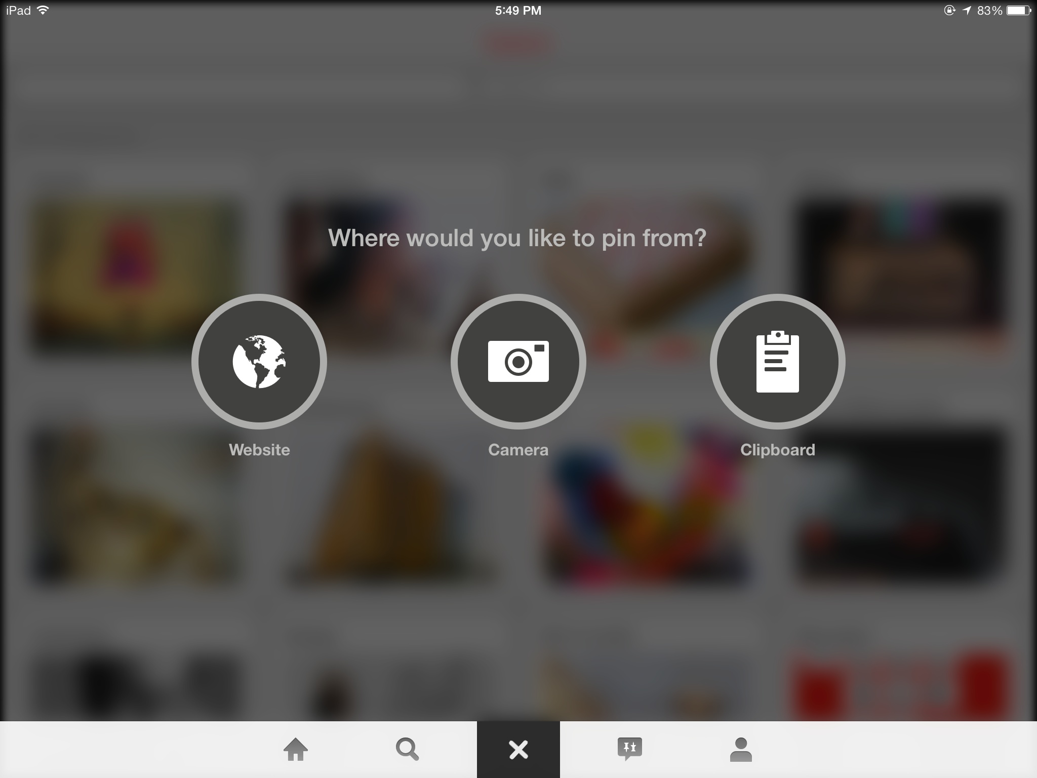Pinterest 3.3 for iOS (iPad screenshot 005)