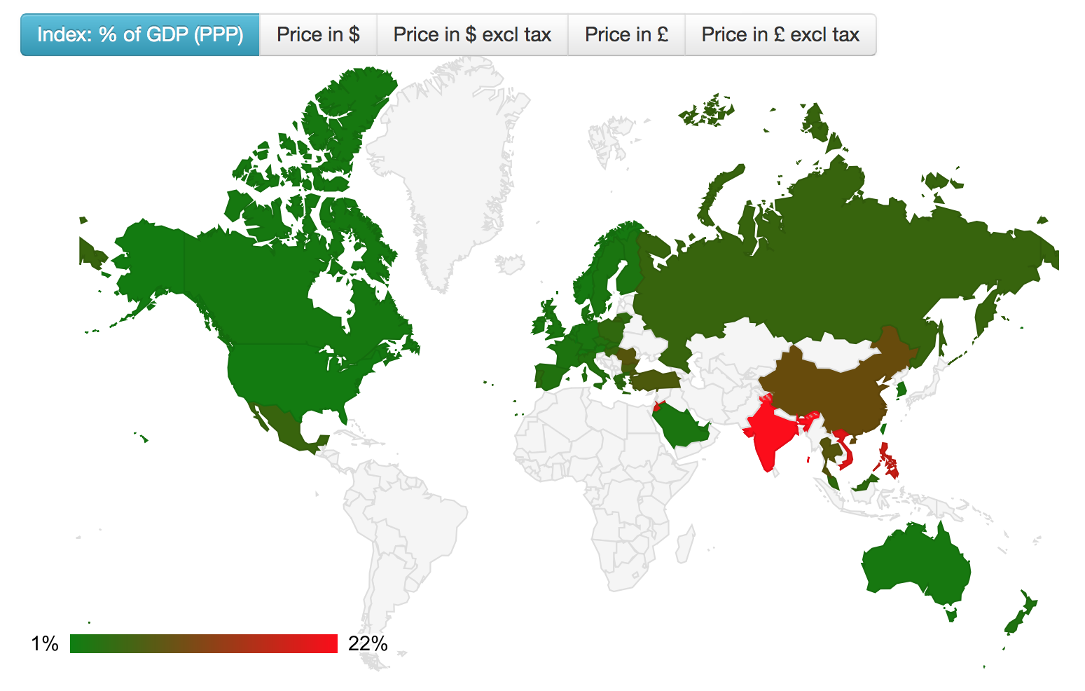 iPhone 5s prices around the world (MobileUnlocked 001)