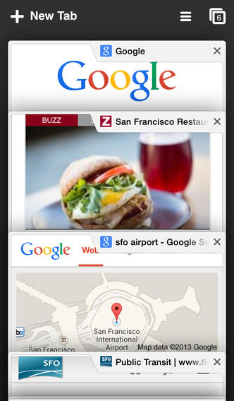 Google Chrome 32 for iOS (iPhone screenshot 001)