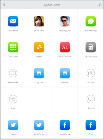 Launch Center Pro 2.2 for iOS (iPad screenshot 002)