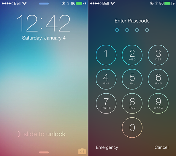 How to customize the Lock screen on iOS 7