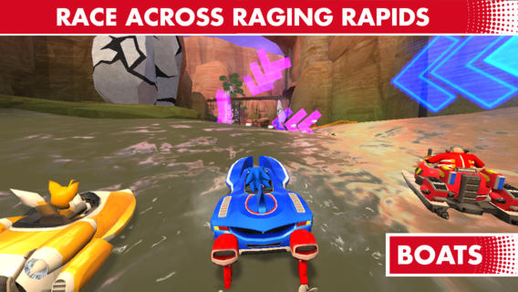Sega Sonic and All-Stars Racing Transformed (iPhone screenshot 002)