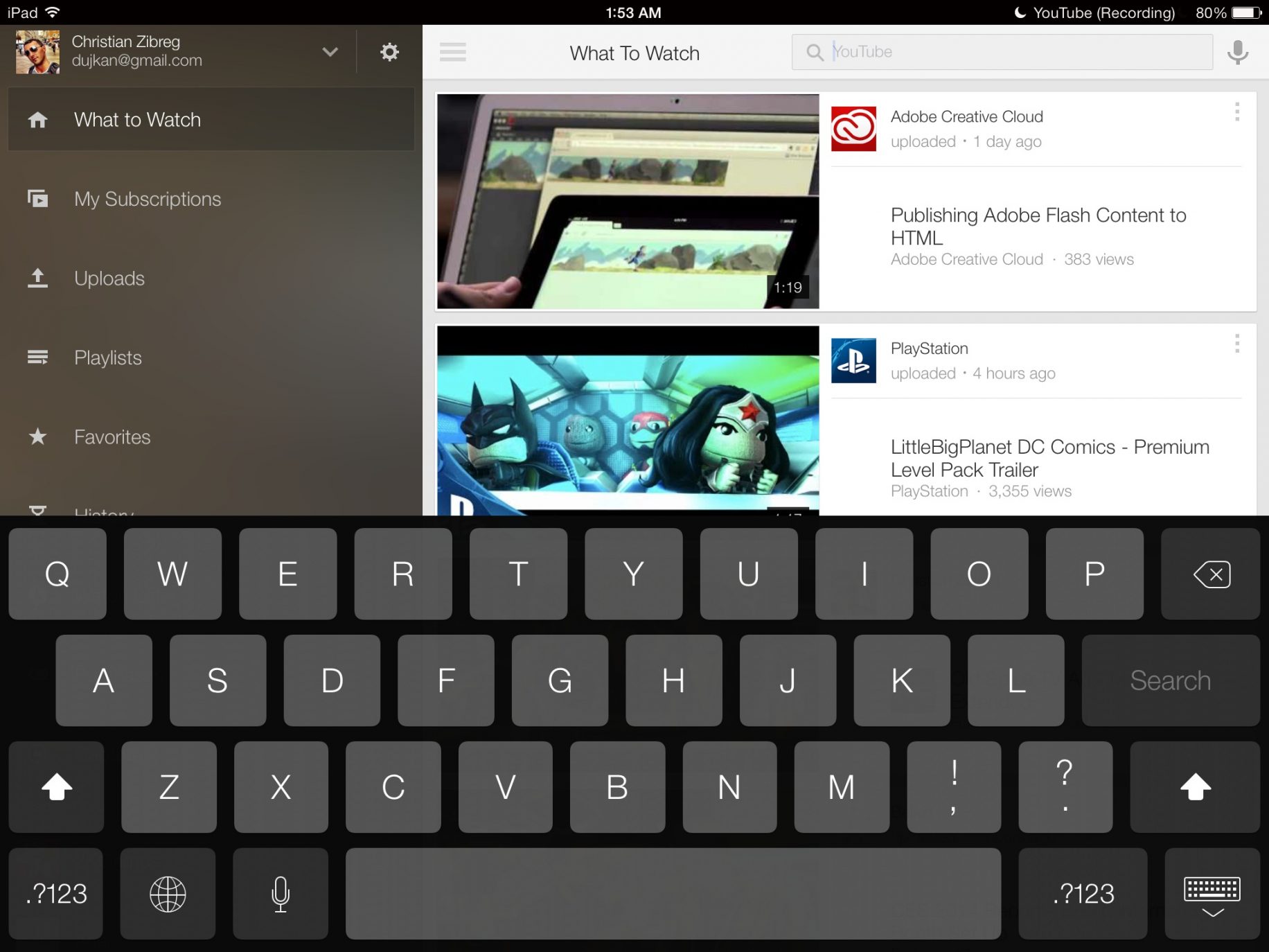 YouTube for iOS finally gains iOS 7 keyboard support, improved search ...