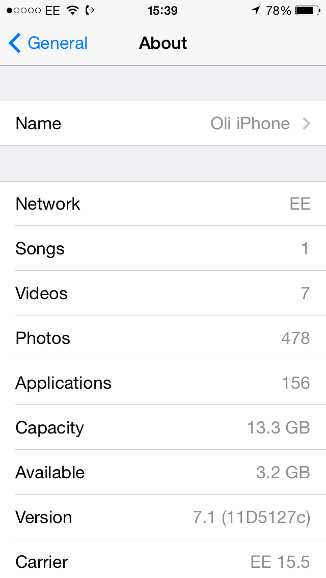 iOS 7.1 Beta 3 (Siri language settings, UK 001)