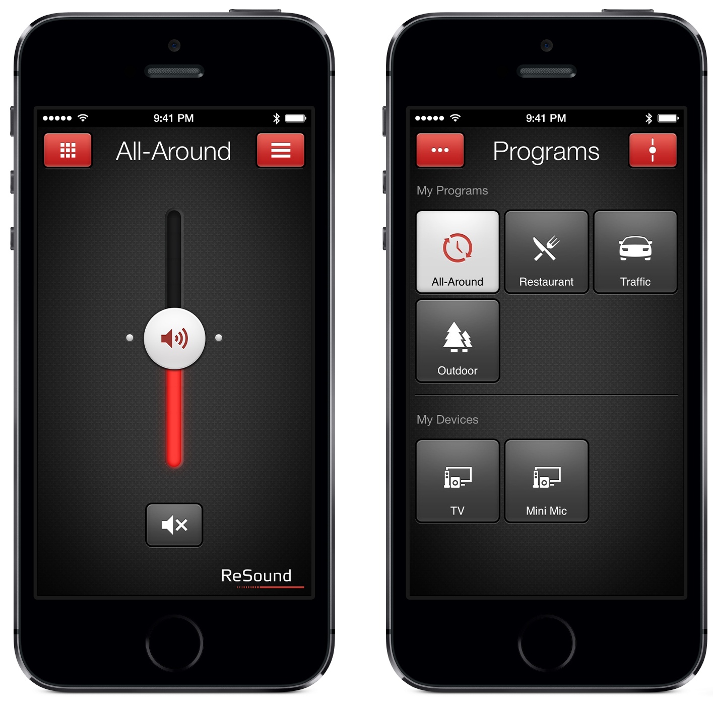ReSound LiNX LN Apple iPhone Hearing aids App