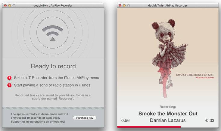 airplay recorder