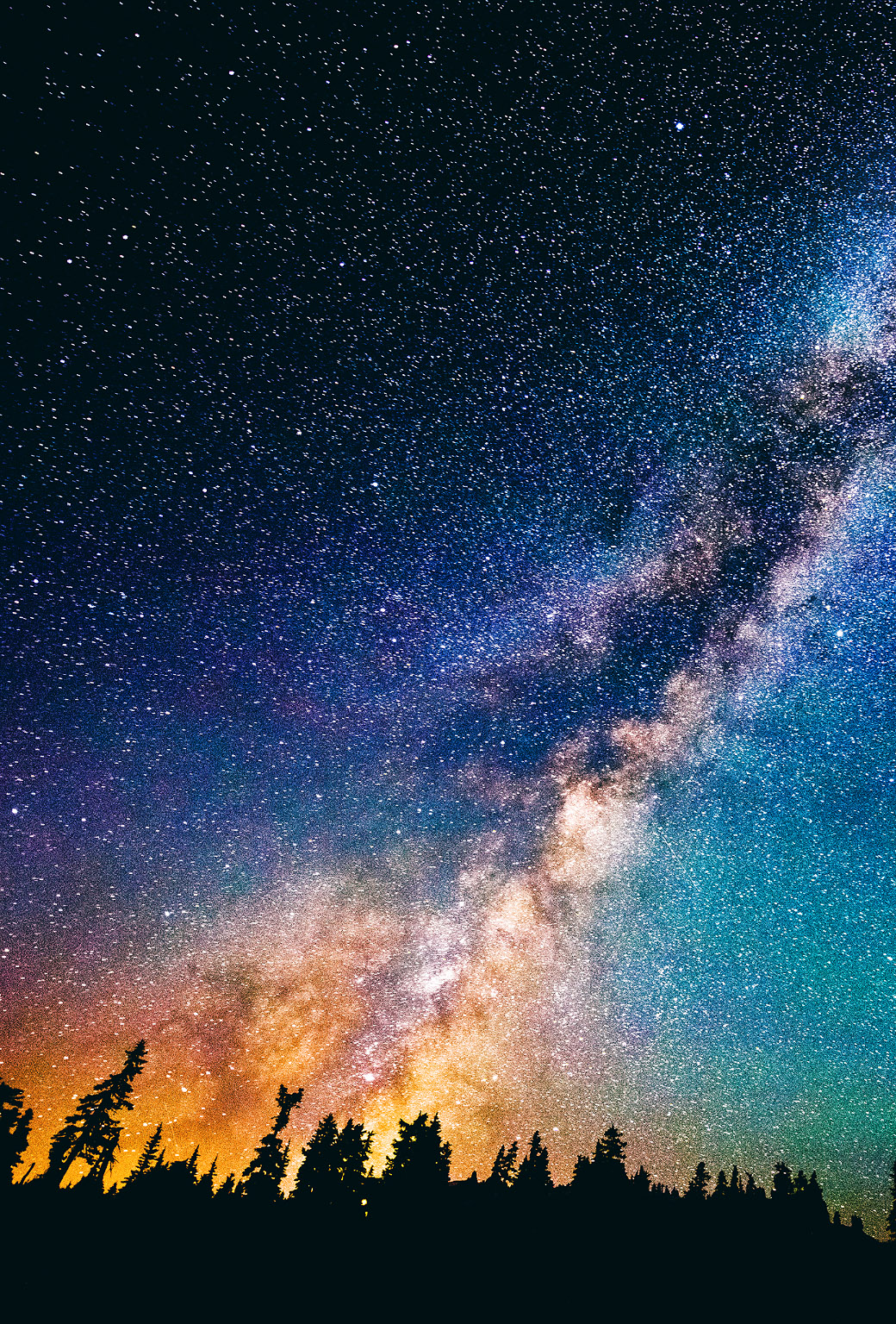 Wallpapers of the week: starred night sky
