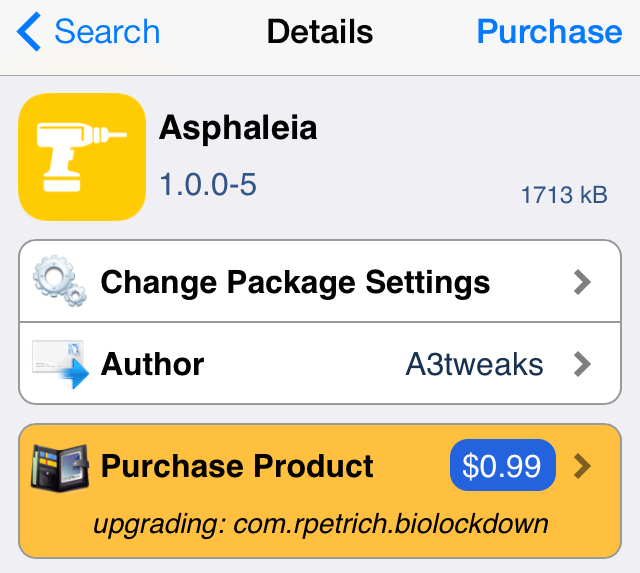 Asphaelie purchase