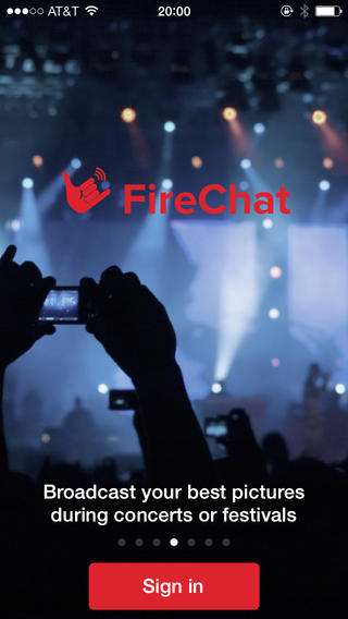 FireChat 1.3 for iOS (iPhone screenshot 003)
