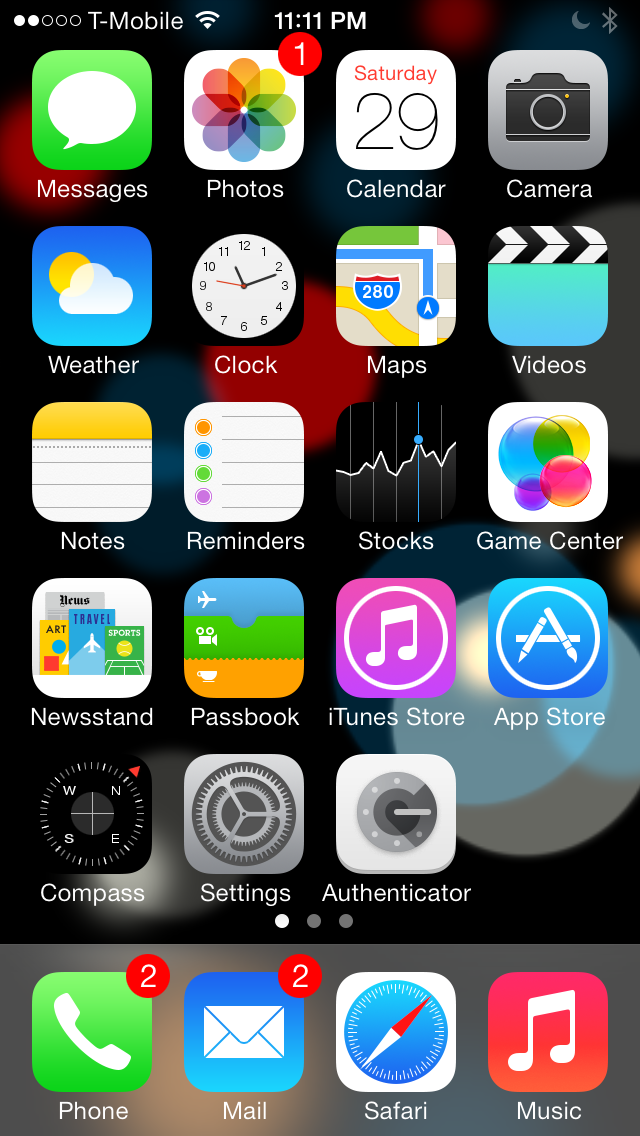 How to enable five additional dynamic wallpapers in iOS 7