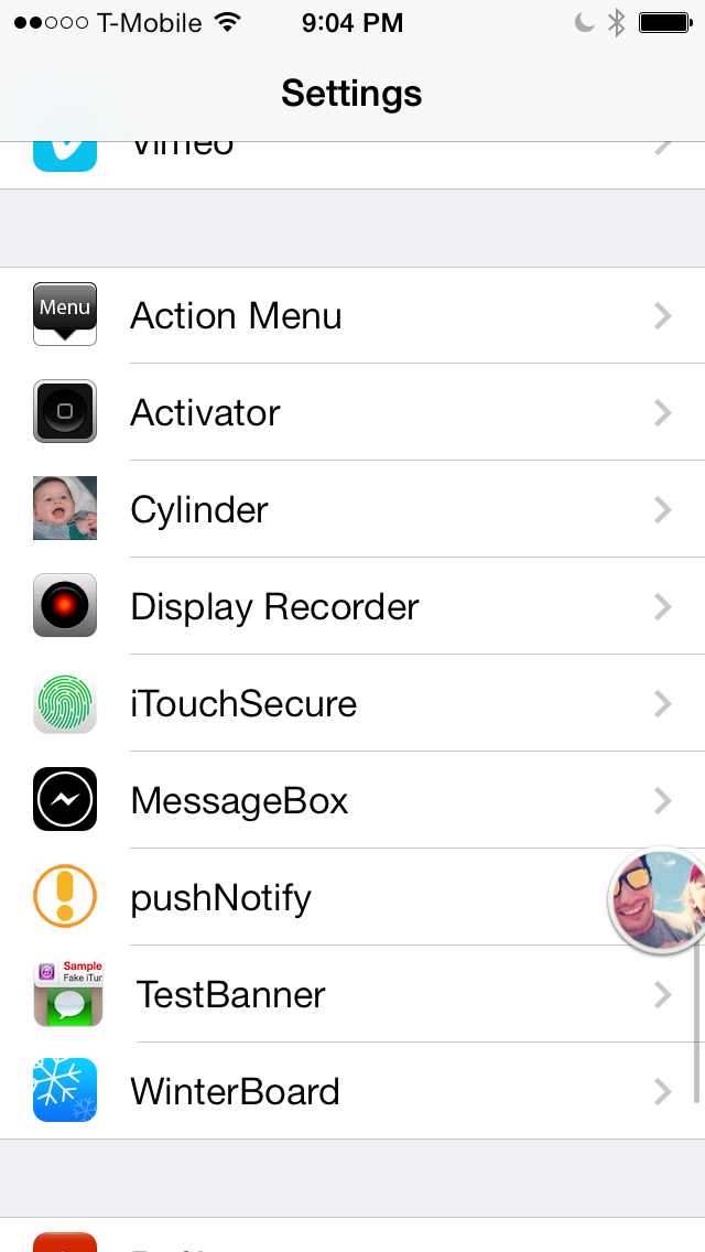 MessageBox for iOS 7 4