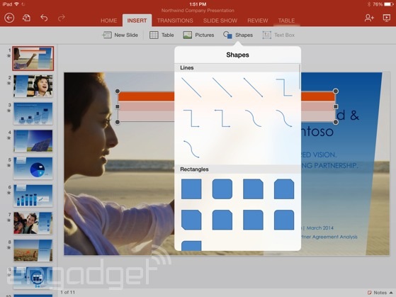 Office for iPad (screenshot 010)