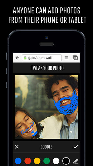 Photowall for Chromecast 1.0 for iOS (iPhone screenshot 002)