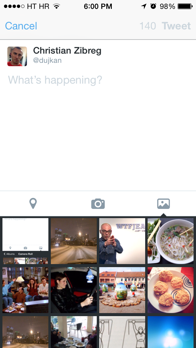 Twitter 6.3 for iOS (iPhone screenshot 001)
