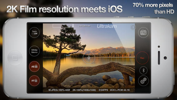 Ultrakam 1.0 for iOS (iPhone screenshot 001)