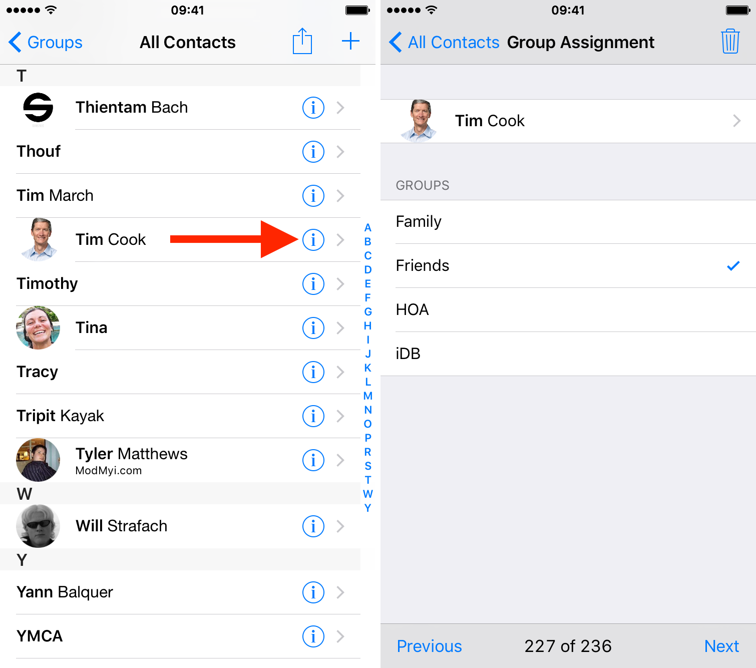 How to Make a Contact Group on an iPhone Using iCloud or ...