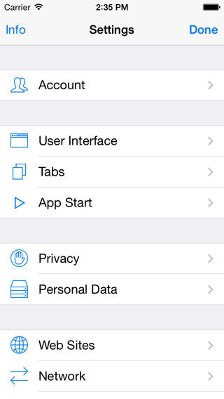 iCab Mobile 8.0 for iOS (iPhone screenshot 003)