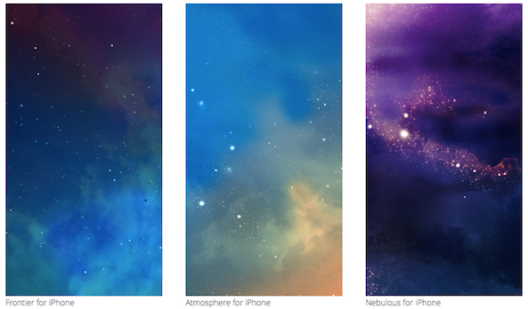 Gorgeous galaxy wallpapers for iPhone and iPad
