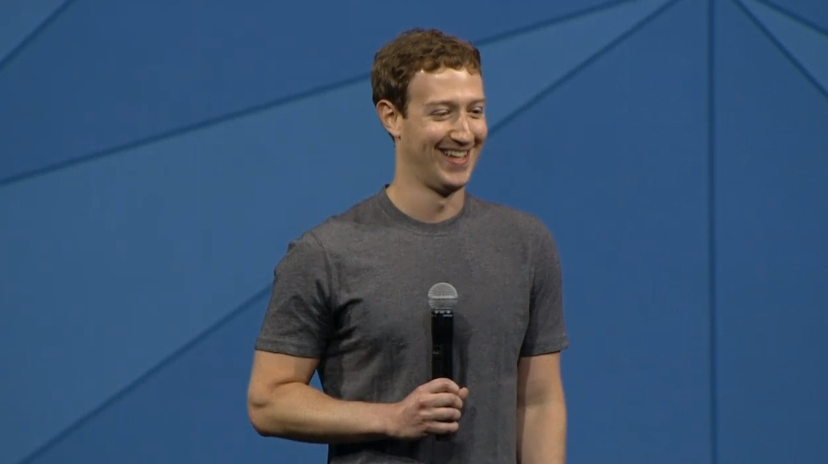 Marck Zuckerberg (F8 2014 keynote, image 002)