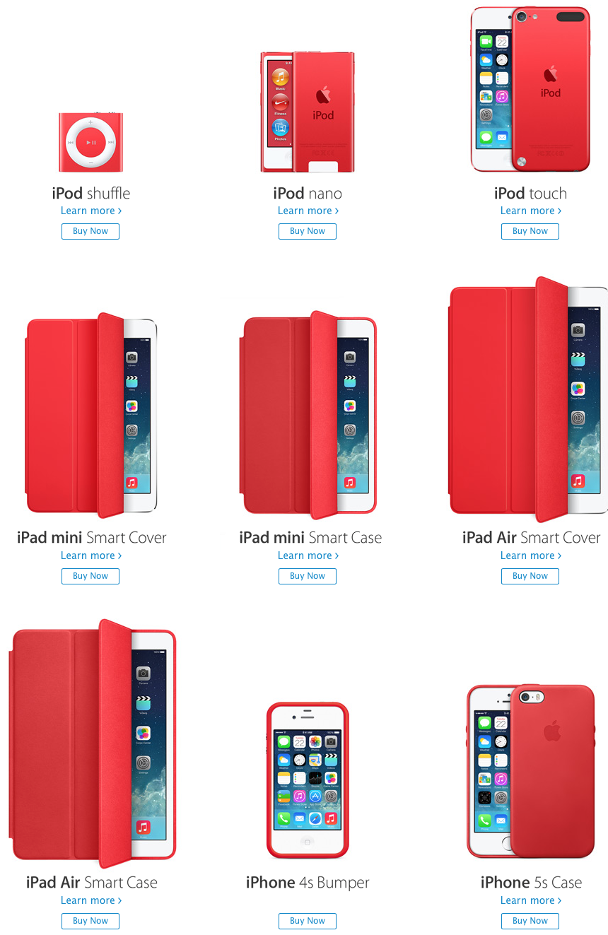 Red iPhone: Apple intros iPhone 8, 8 Plus (PRODUCT)RED