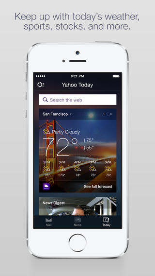 Yahoo Mail 3.0 for iOS (iPhone screenshot 002)