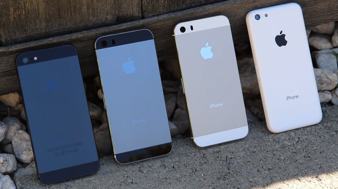 iPhones-iPhone-5-graphite-gold-iPhone-5S-iPhone-5C