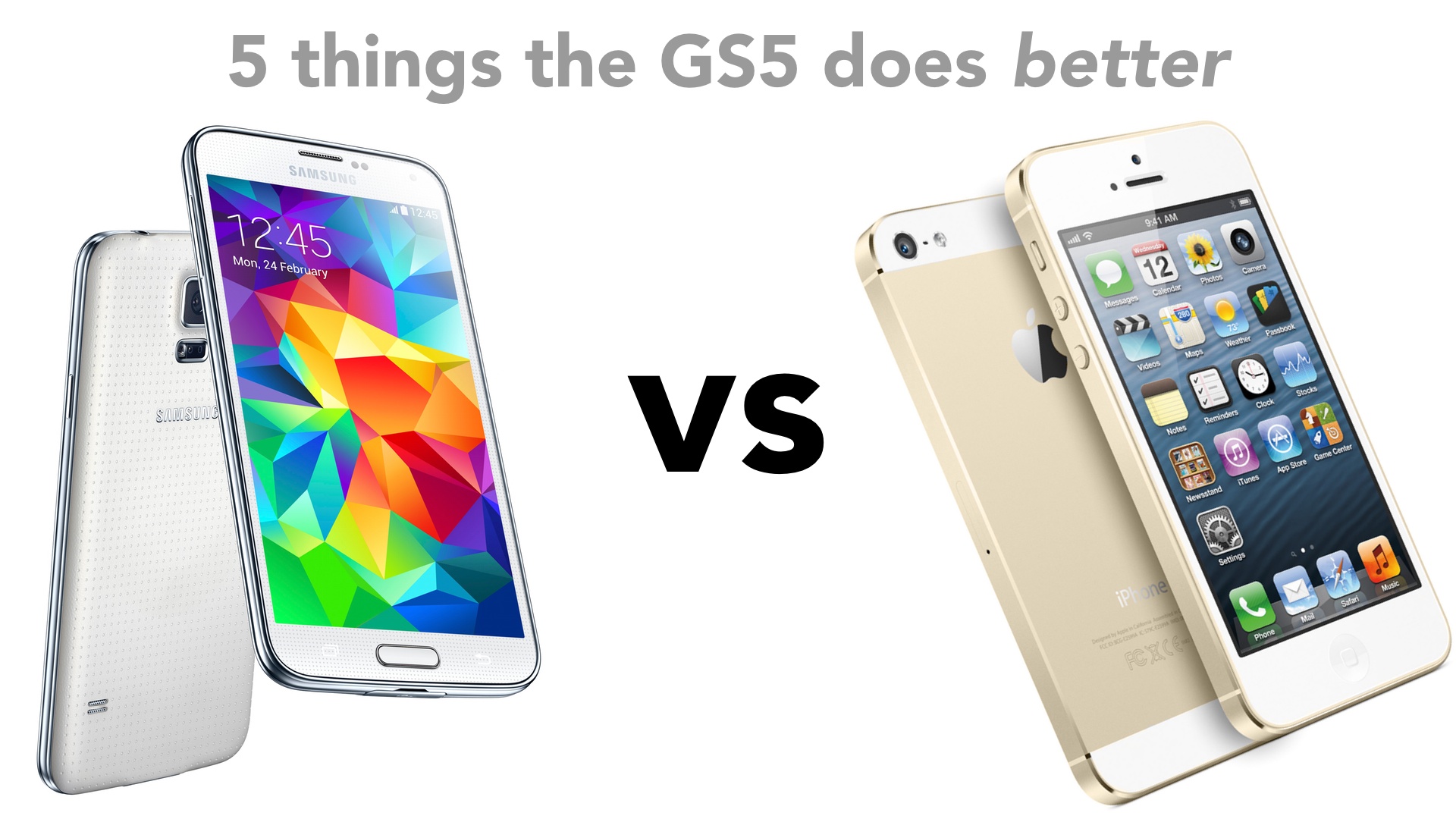 5 things the GS5 does better