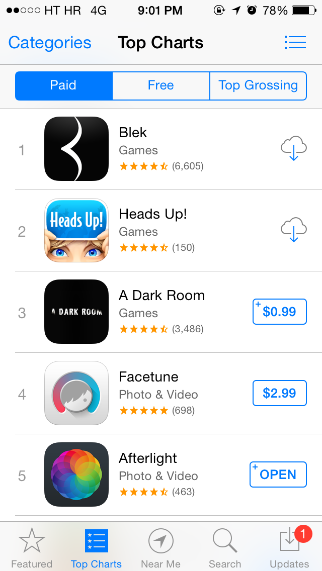 App Store (Top Charts, 20140528)