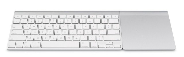 Apple aluminum keyboard and Magic Trackapd (image 001)