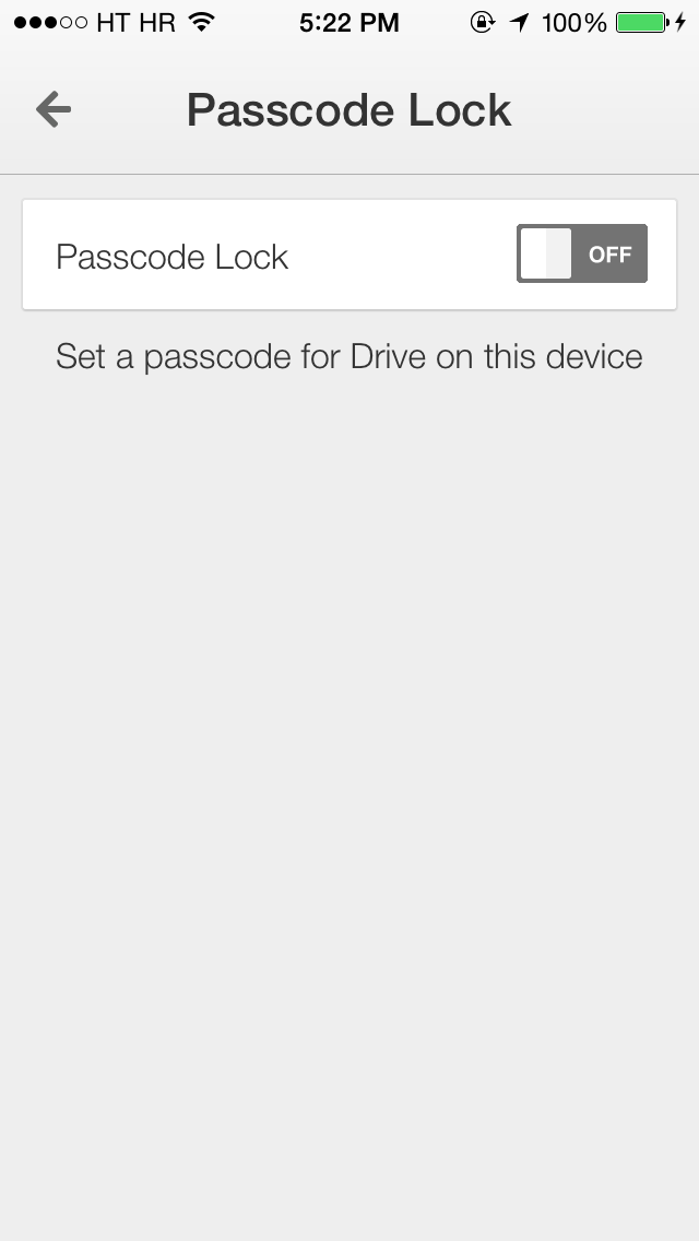 Google Drive 3.0 for iOS (iPhone screenshot 002)