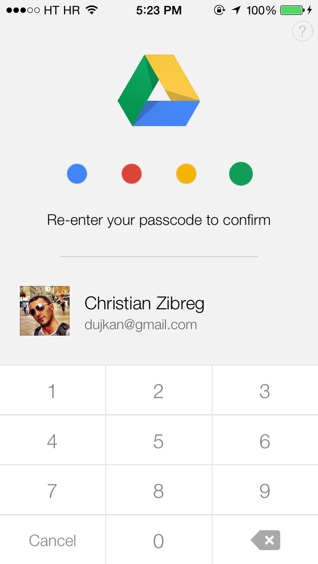 Google Drive 3.0 for iOS (iPhone screenshot 004)