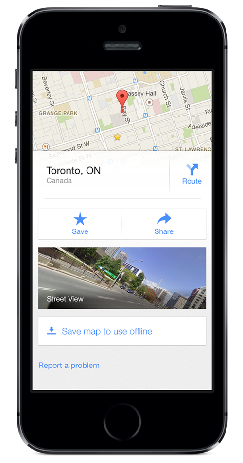 Google Maps 3.0 for iOS (Offline Maps)