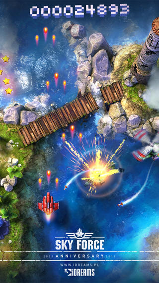 Sky Force 2014 (iPhone screenshot 001)