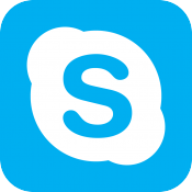 Pictogram Skype-app