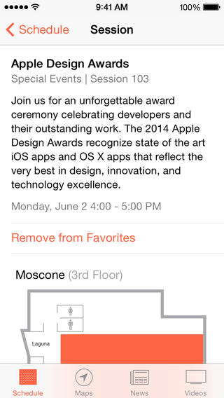 WWDC 2.0 for iOS (iPhone screenshot 002)