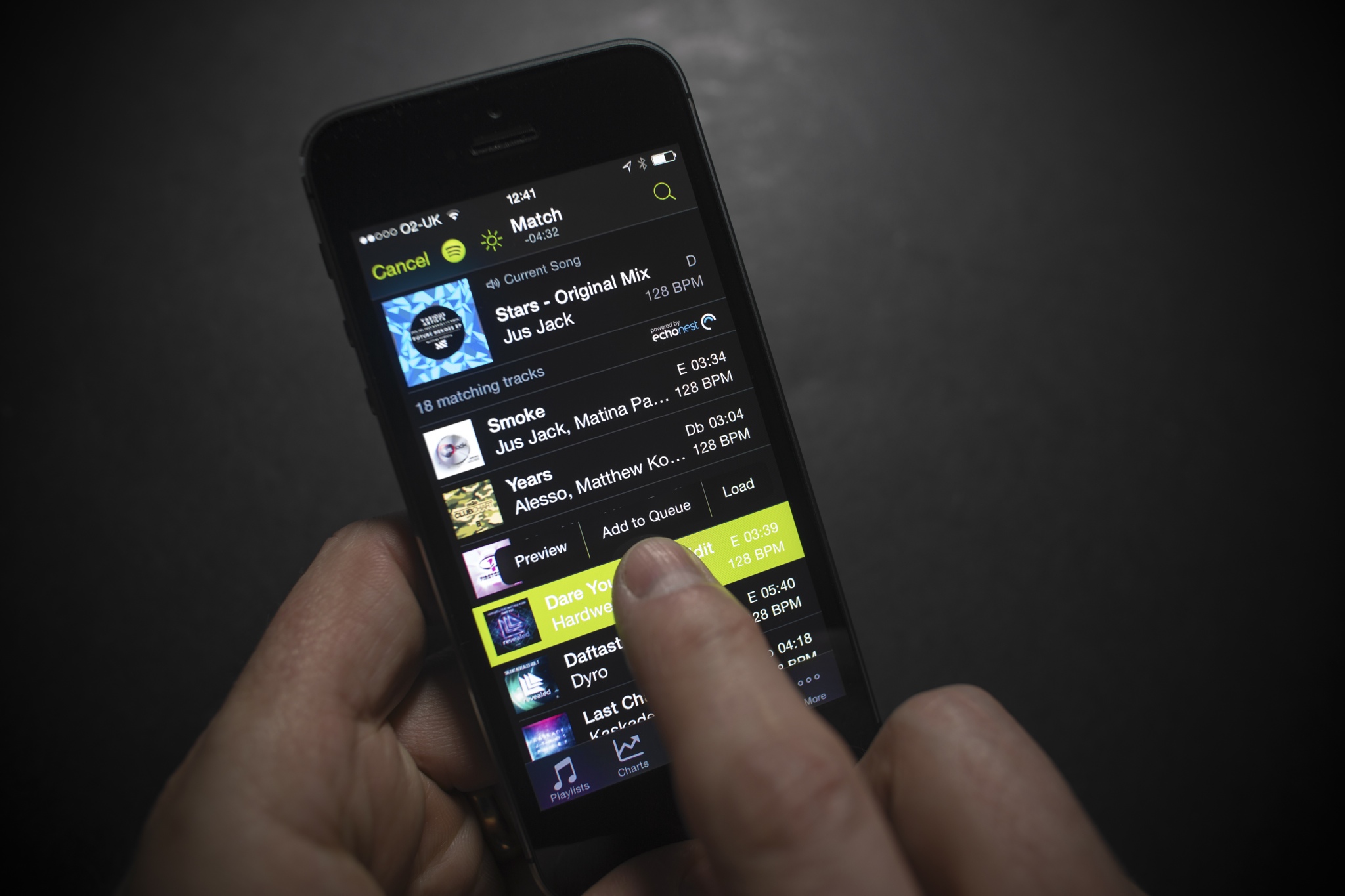 djay and Spotify (iPhone 002)
