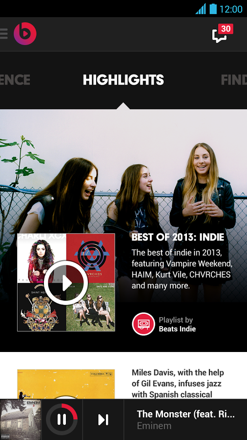 Beats Music 1.1 for Android (screenshot 003)