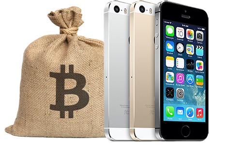 Bitcoin iPhone 5s